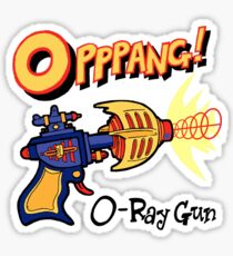 Raygun O Sticker