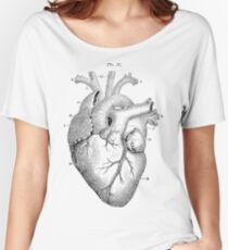 Anatomical Heart Women's Relaxed Fit T-Shirt