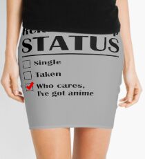 Relationship Status Anime Mini Skirt