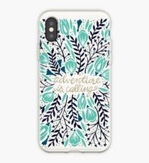 Abenteuer ruft - Navy & Mint Palette iPhone-Hülle & Cover