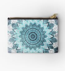 BOHOCHIC MANDALA IN BLUE Studio Pouch