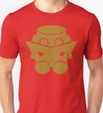 O'BOT: Love a Book (Gold) 1.0 Slim Fit T-Shirt
