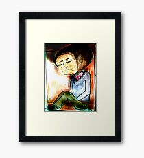 Bighead Framed Print