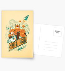 Wissenschaft!!! Es weiß was! Postkarten