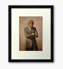 John F. Kennedy Painting Framed Print
