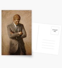 John F. Kennedy Painting Postcards