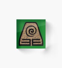 Earthbending - Avatar the Last Airbender Acrylic Block