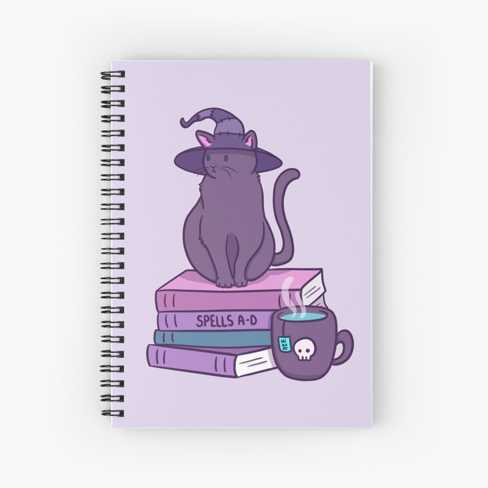 Feline Familiar Spiral Notebook