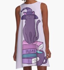 Feline Familiar A-Line Dress