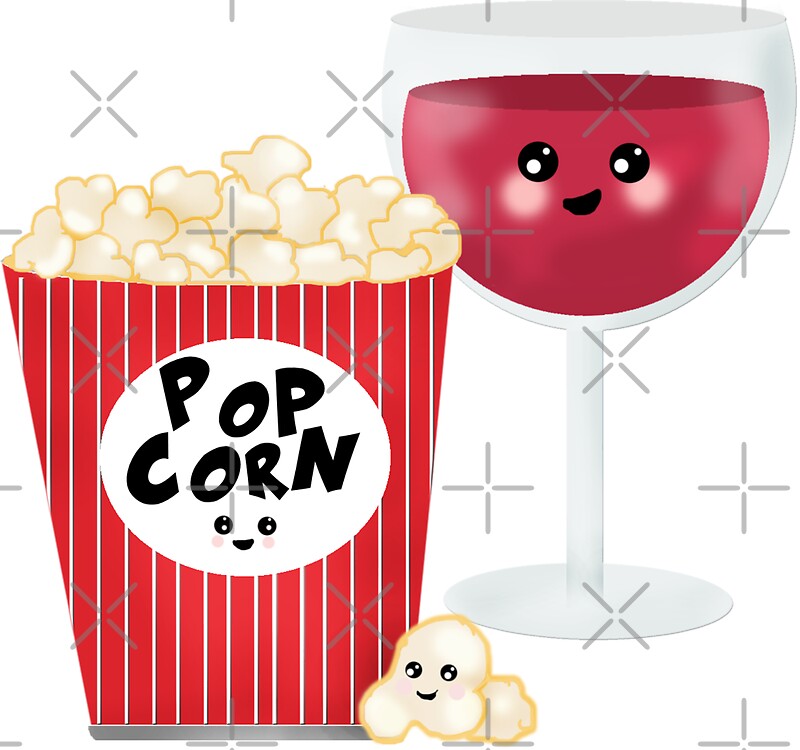 Popcorn Emoji Sticker Redbubble