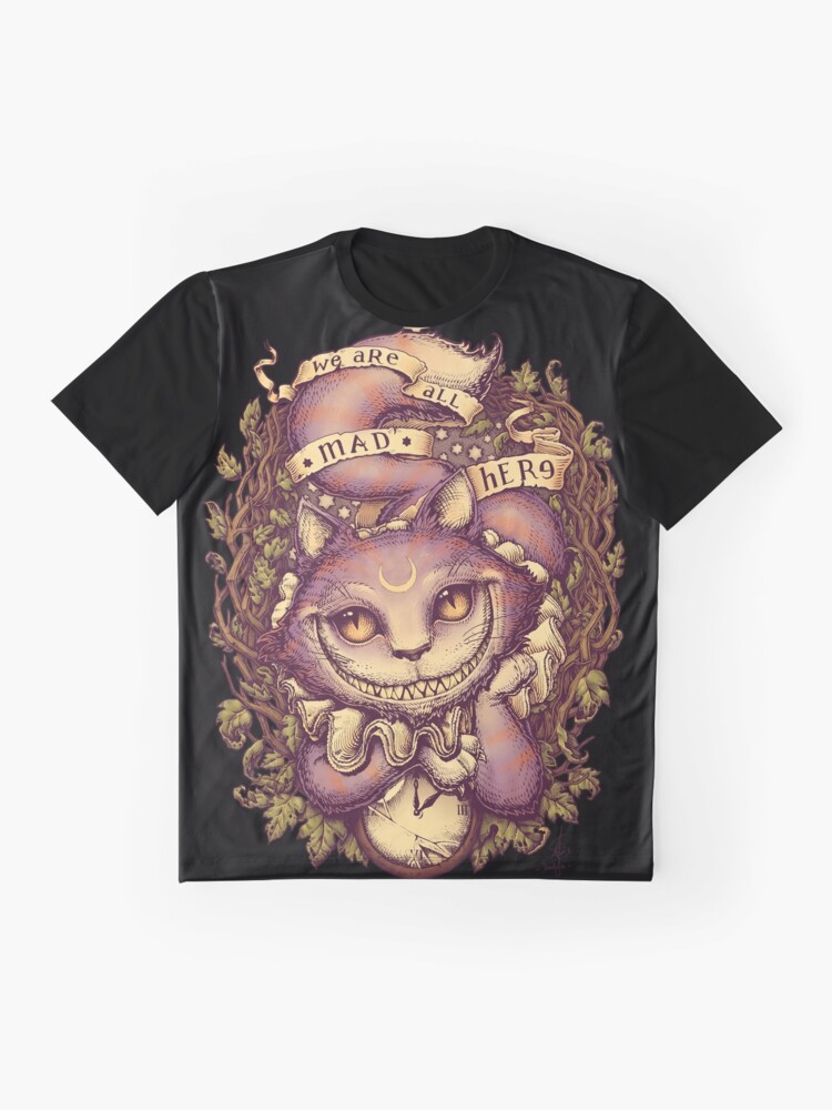 "CHESHIRE CAT" Tshirt by medusadollmaker Redbubble