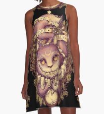 CHESHIRE CAT A-Line Dress