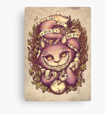 CHESHIRE KATZE Leinwanddruck