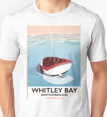 Whitley Bay Northumberland vintage travel poster Unisex T-Shirt