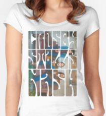 Crosby, Stills and Nash Women's Fitted Scoop T-Shirt