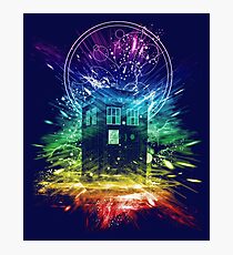 time storm-rainbow version Photographic Print