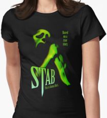 Camiseta entallada para mujer Scream - Cartel de la película de puñalada