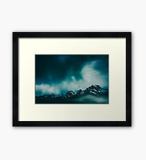 wild peaks Framed Print