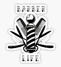 Barber Life Sticker