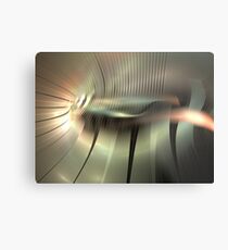 Steel Hawk Metal Print