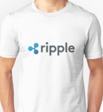 Ripple Crypto Währung Slim Fit T-Shirt