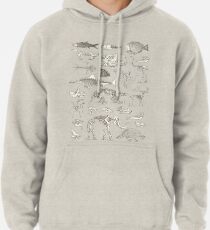 Paläontologie-Illustration Hoodie