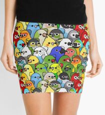 Too Many Birds! Bird Squad Classic Mini Skirt