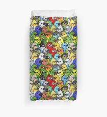 Too Many Birds! Bird Squad 1 Duvet Cover