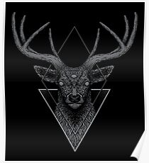 Dark Deer Poster