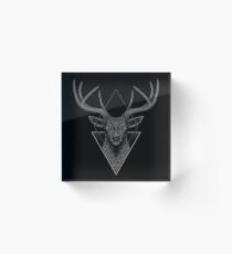 Dark Deer Acrylic Block