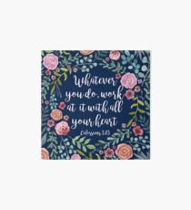 Colossians Art Board