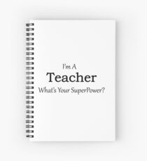Teacher Spiral Notebook