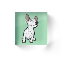 english bull terrier pillow