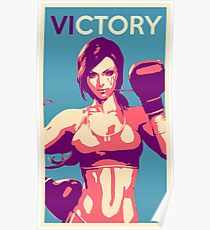 Boxing Vi from League of Legends Poster