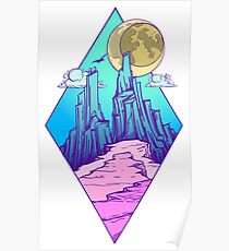 Mountain peak Poster