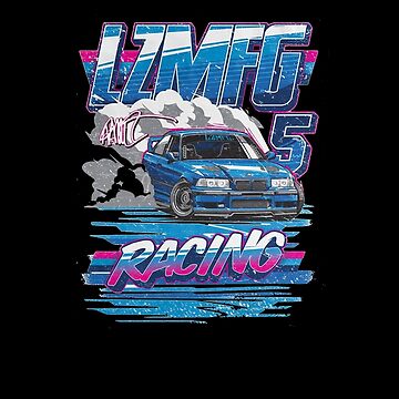 LZMFG Racing White T-Shirt