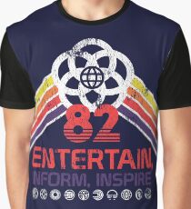 EPCOT Shirt - Distressed Logo - Entertain Inform Inspire Graphic T-Shirt