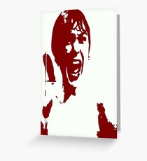PSYCHO Greeting Card