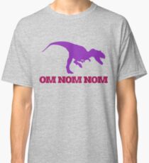 OMNOM dinosaur Classic T-Shirt