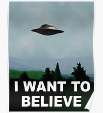 The X Files - I want to believe Poster