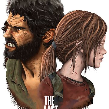 Ellie And Joel Death Shot - The Last Of Us 2 Art Design Sticker