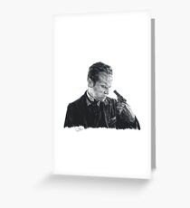 Victorian James Moriarty Greeting Card