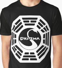 Dharma Initiative - The Swan Station Logo (Lost TV Show) Graphic T-Shirt