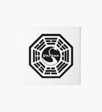 Dharma Initiative - The Swan Station Logo (Lost TV Show) Art Board