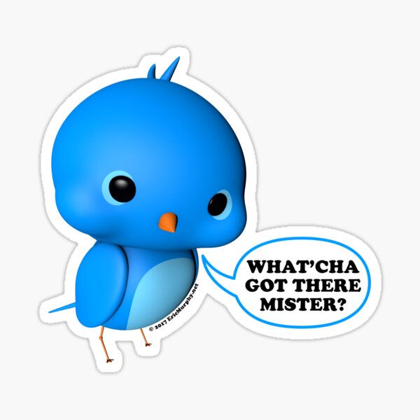 B.B. Bottoms - What'cha Got There Mister?!? Sticker