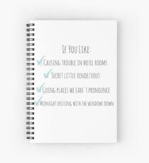 Perfect One Direction Spiral Notebook