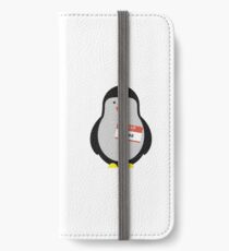 Luke Hemmings 5sos Pinguin iPhone Flip-Case/Hülle/Klebefolie