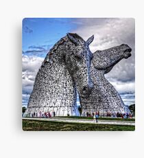 The Kelpies Canvas Print