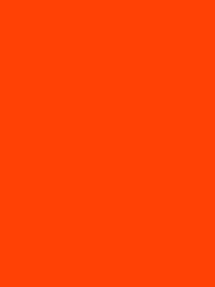 Bright Fluorescent Attack Orange Neon by podartist