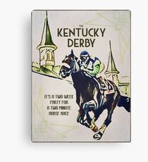 Es ist wieder Kentucky Derby Zeit! Leinwanddruck